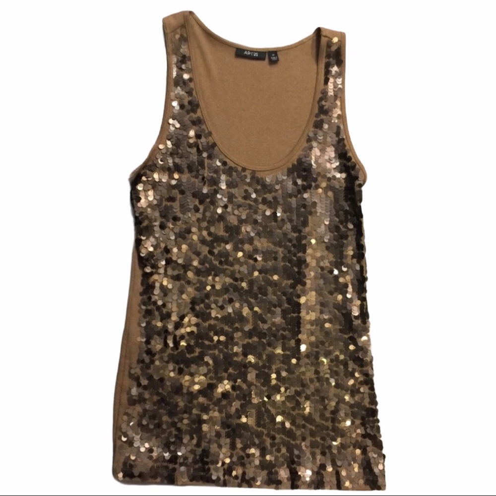 Apt 9 Shell or Sequin Tank Top